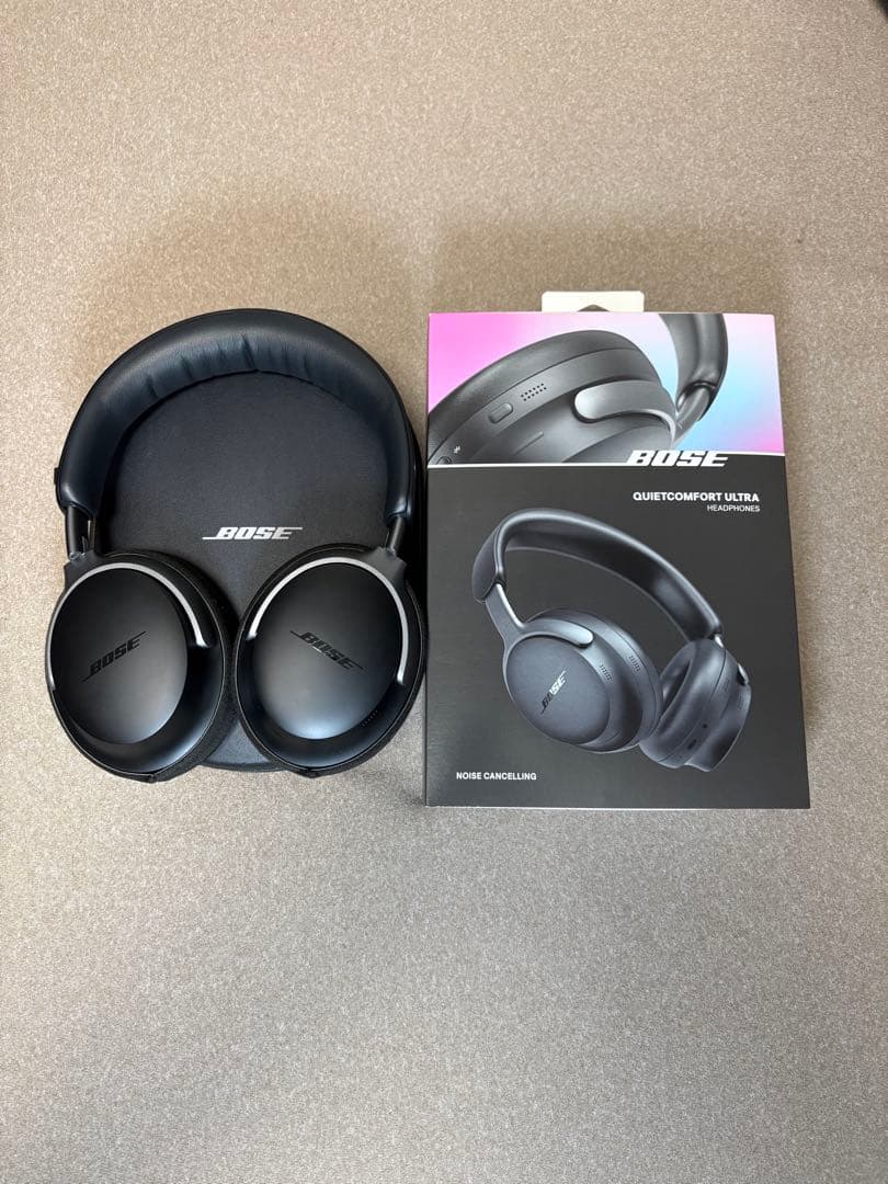 Bose QuietComfort Ultra Headphones カバー付き