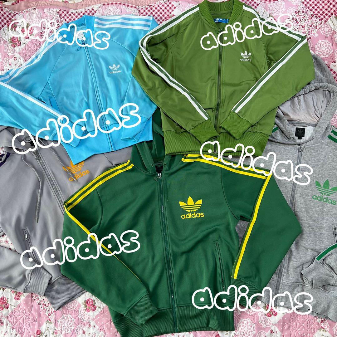 【adidas】ジャージまとめ売り【訳あり/ボロ古着】