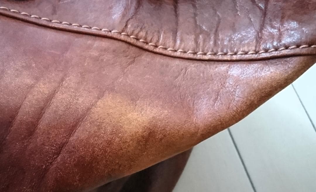 THE BRIDGE ボストンバッグ 茶色　縦30cm×横44cm×幅25cm