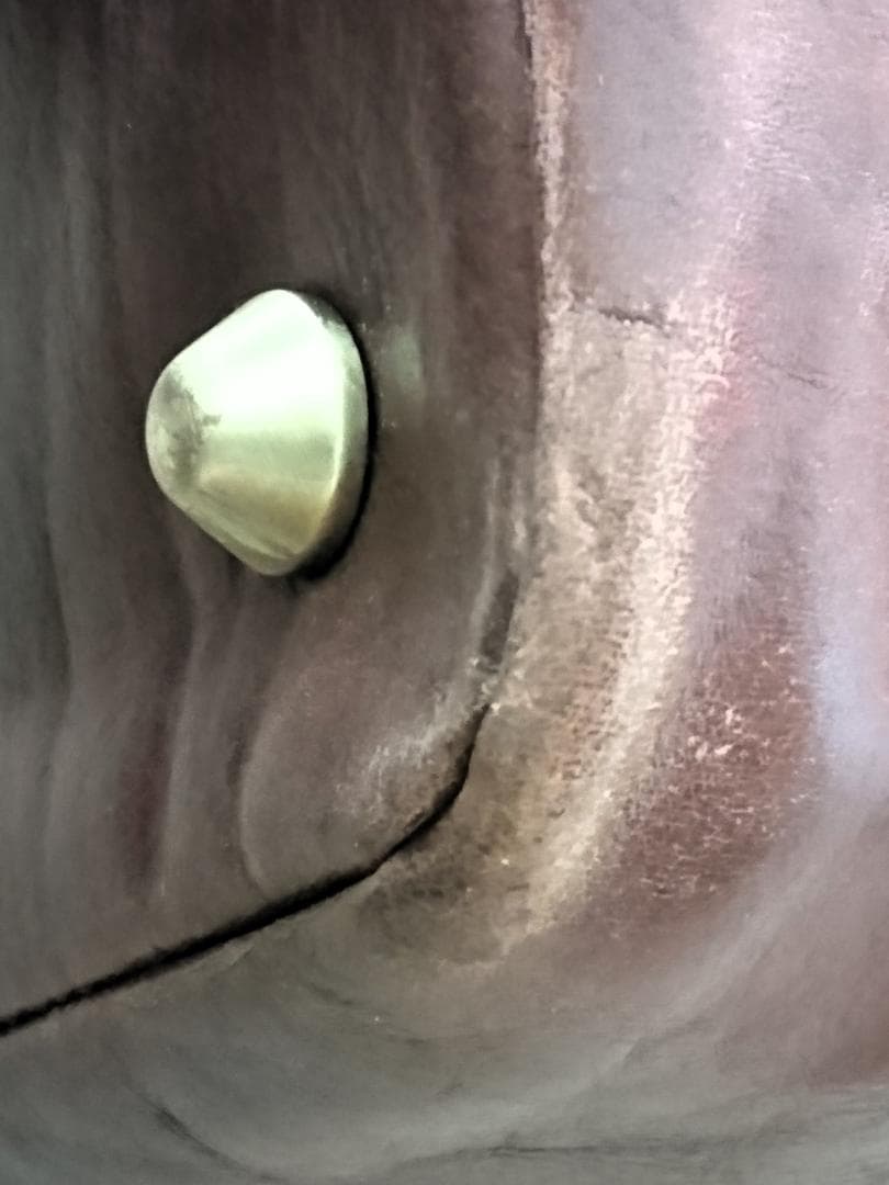 THE BRIDGE ボストンバッグ 茶色　縦30cm×横44cm×幅25cm