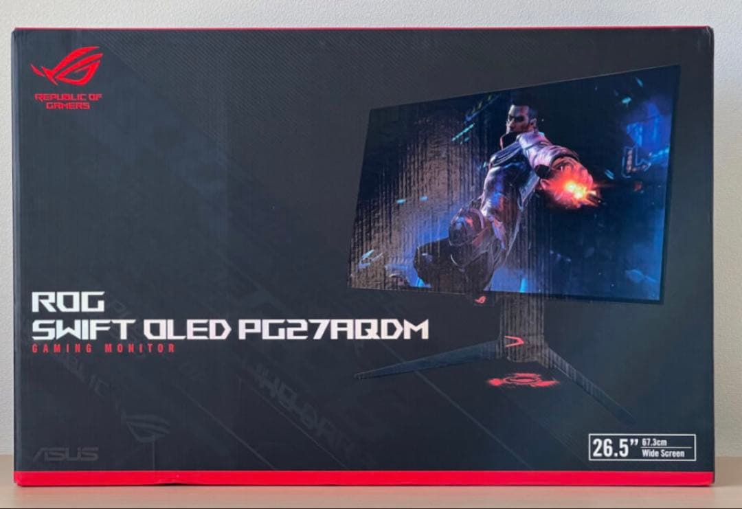 ディスプレイ・モニター本体 ASUS ROG SWIFT OLED PG27AQDM 240Hz