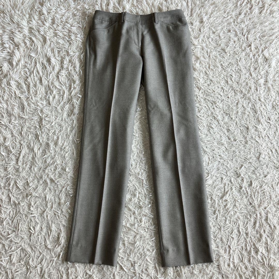 極美品 ORIHICA レディーススーツ 3点セット ライトグレー