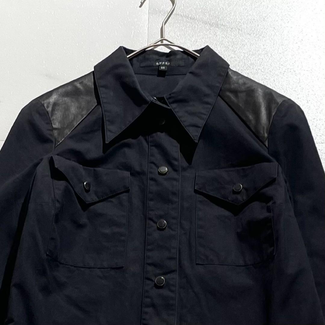 ワンピース GUCCI Knee-length shirt dress leather 38