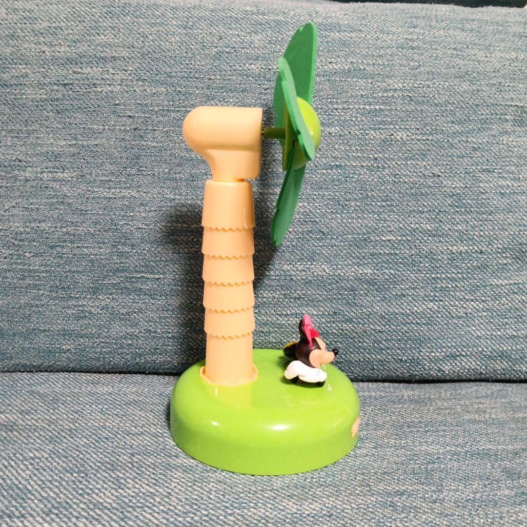 激レア ディズニー ミッキー＆ミニー ヤシの木 扇風機 ミニー