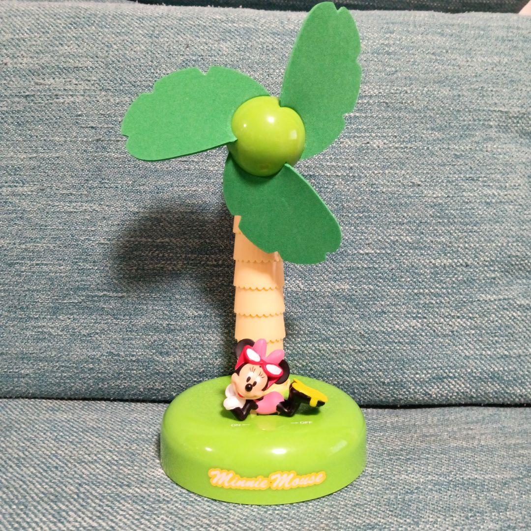 激レア ディズニー ミッキー＆ミニー ヤシの木 扇風機 ミニー