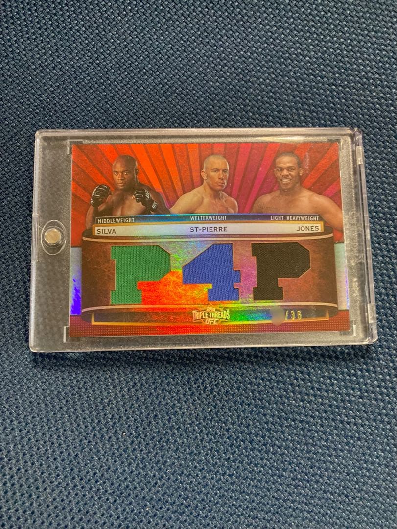 専用　ジョンジョーンズ　GSP　アンデウソンシウバ　レリック　カード　UFC