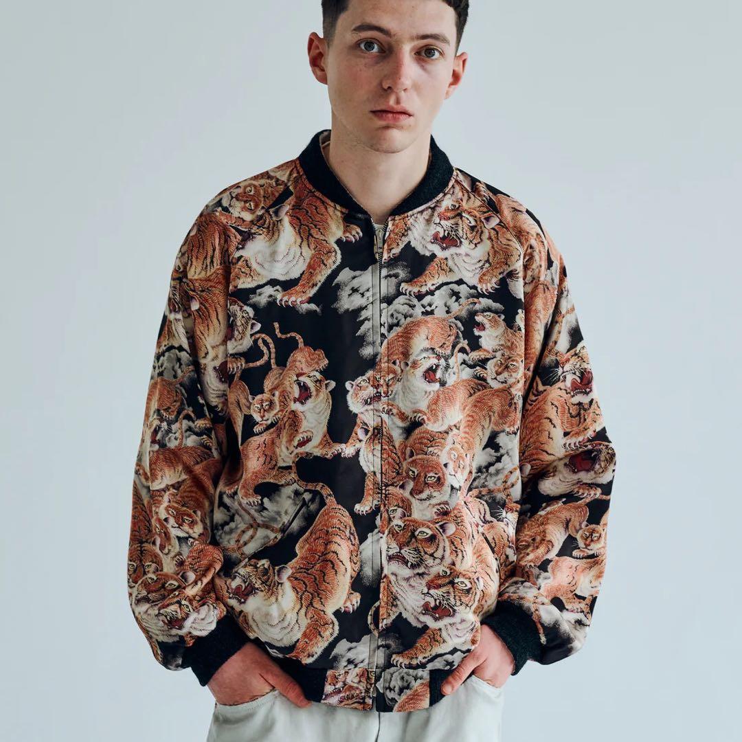 【世界150着限定】GOLD百虎スカジャン 東洋エンタープライズ【サイズM・中】