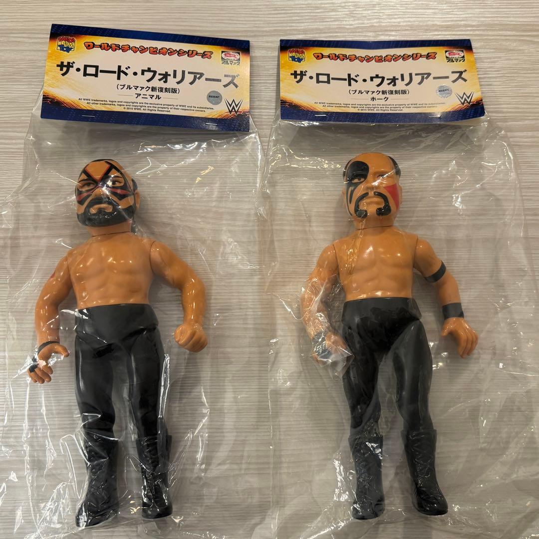 ザ・ロード・ウォリアーズ　ソフビ　メディコム　ブルマァク新復刻版　アニマルホーク