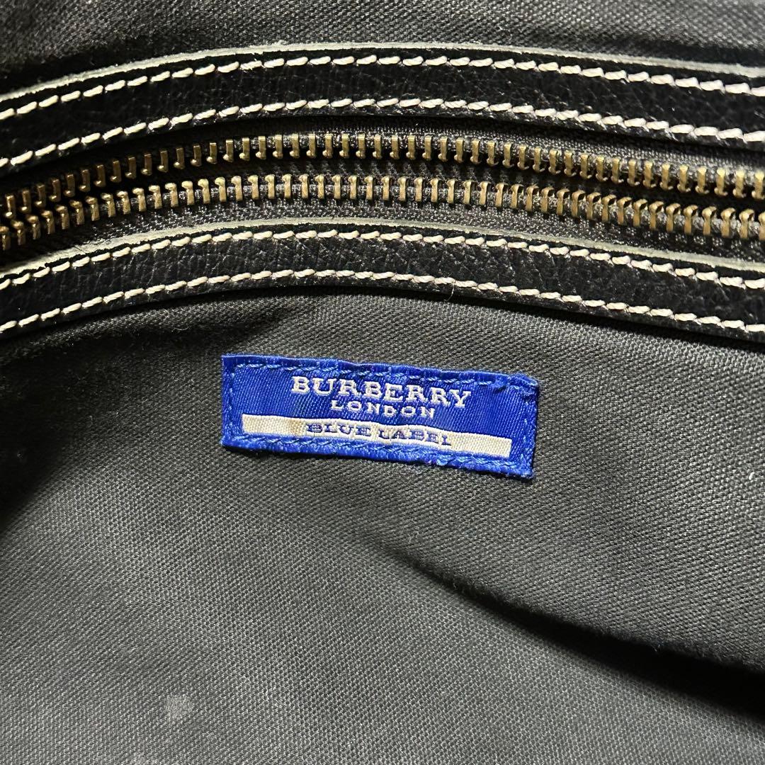 人気✨バーバリー ブルーレーベル トートバッグ キャンバス ホースロゴ