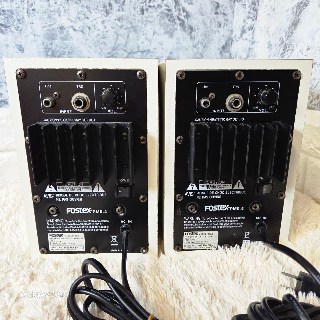 FOSTEX PM0.4モニタースピーカ