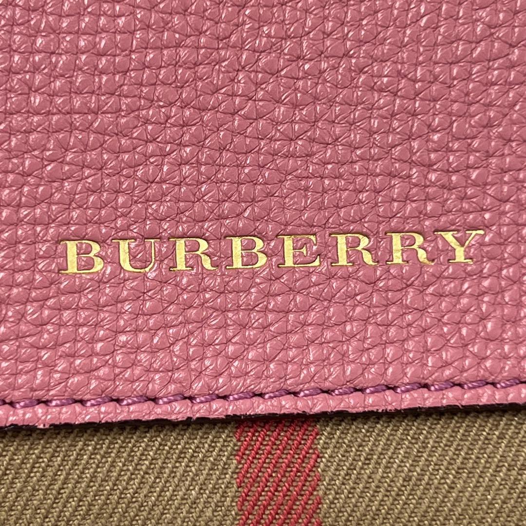 ひなあか ✨極美品✨BURBERRY バーバリー2WAYミニボストンバッグ