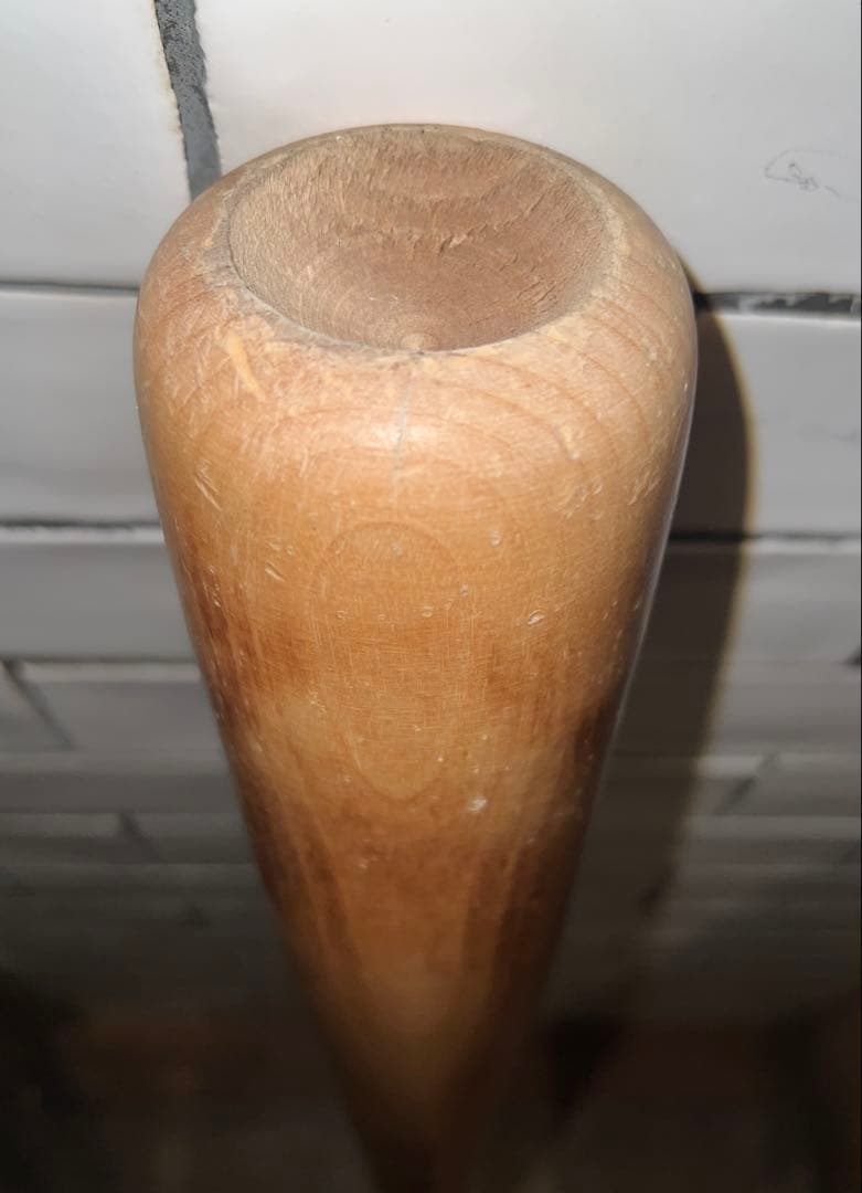 アンダーアーマー限定軟式木製バット794gYY柳田悠岐型イエローバーチ中実仕様