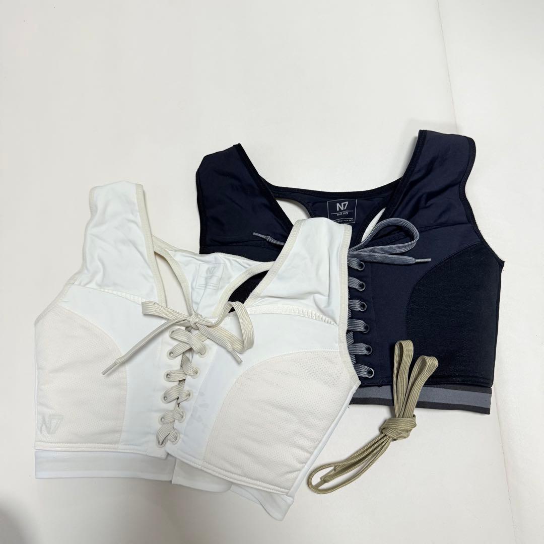 ひなちゃんねる N7 スポブラ ブラック ホワイト