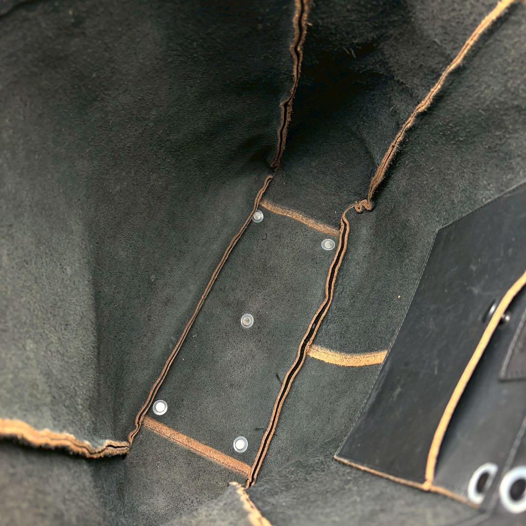 超希少 COMPOSITION イサムカタヤマ トートバッグ ダメージ加工 茶