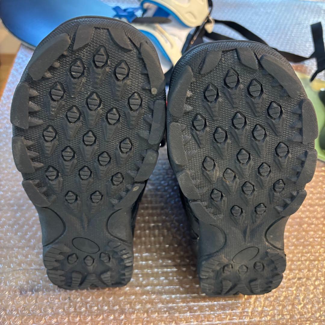 キッズ　子供　スノーボード　ブーツ付　K2 118cm Spoon 23cm