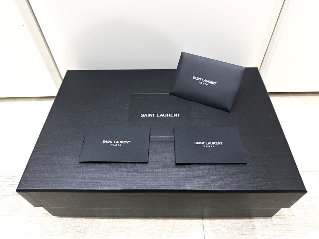 極美品/付属完備 SAINT LAURENT サンローラン ボディバッグ YSL