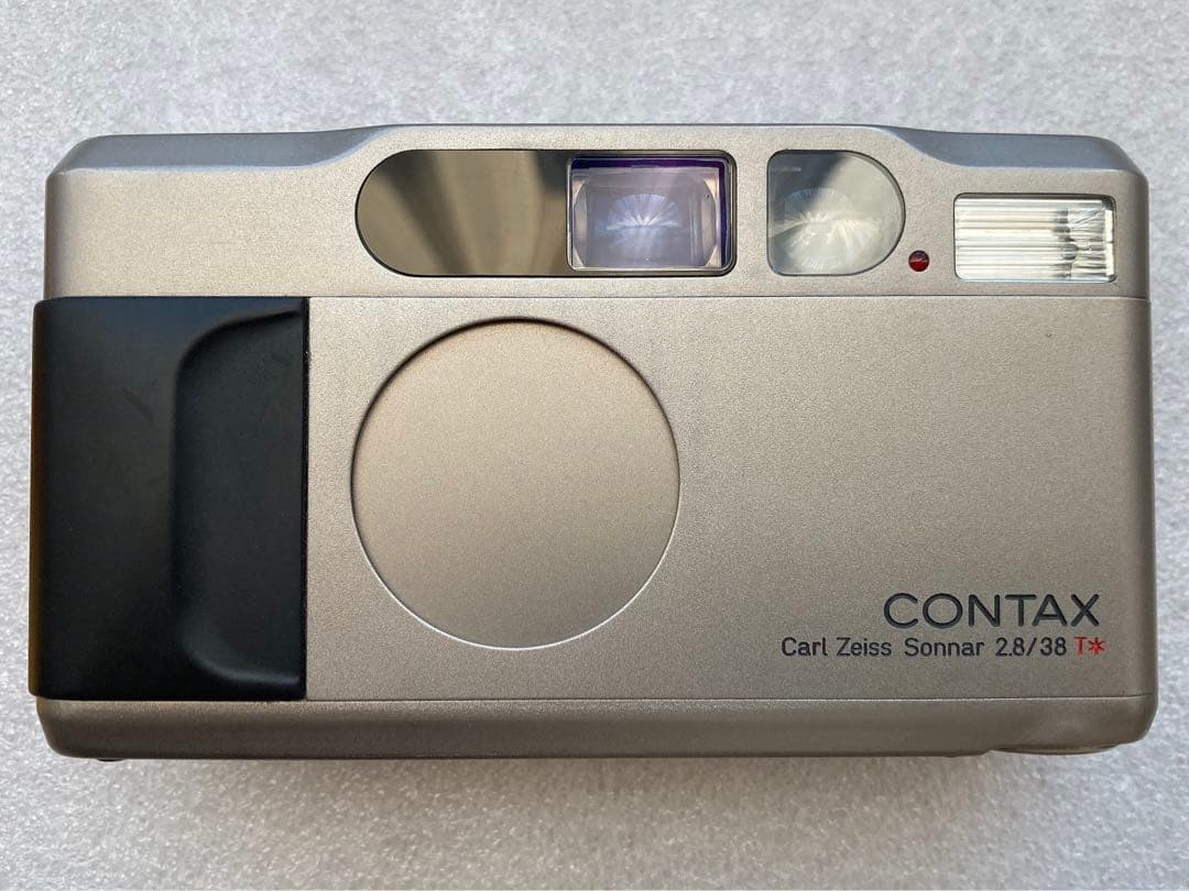 【AF・MF問題なし】CONTAX T2 チタンシルバー