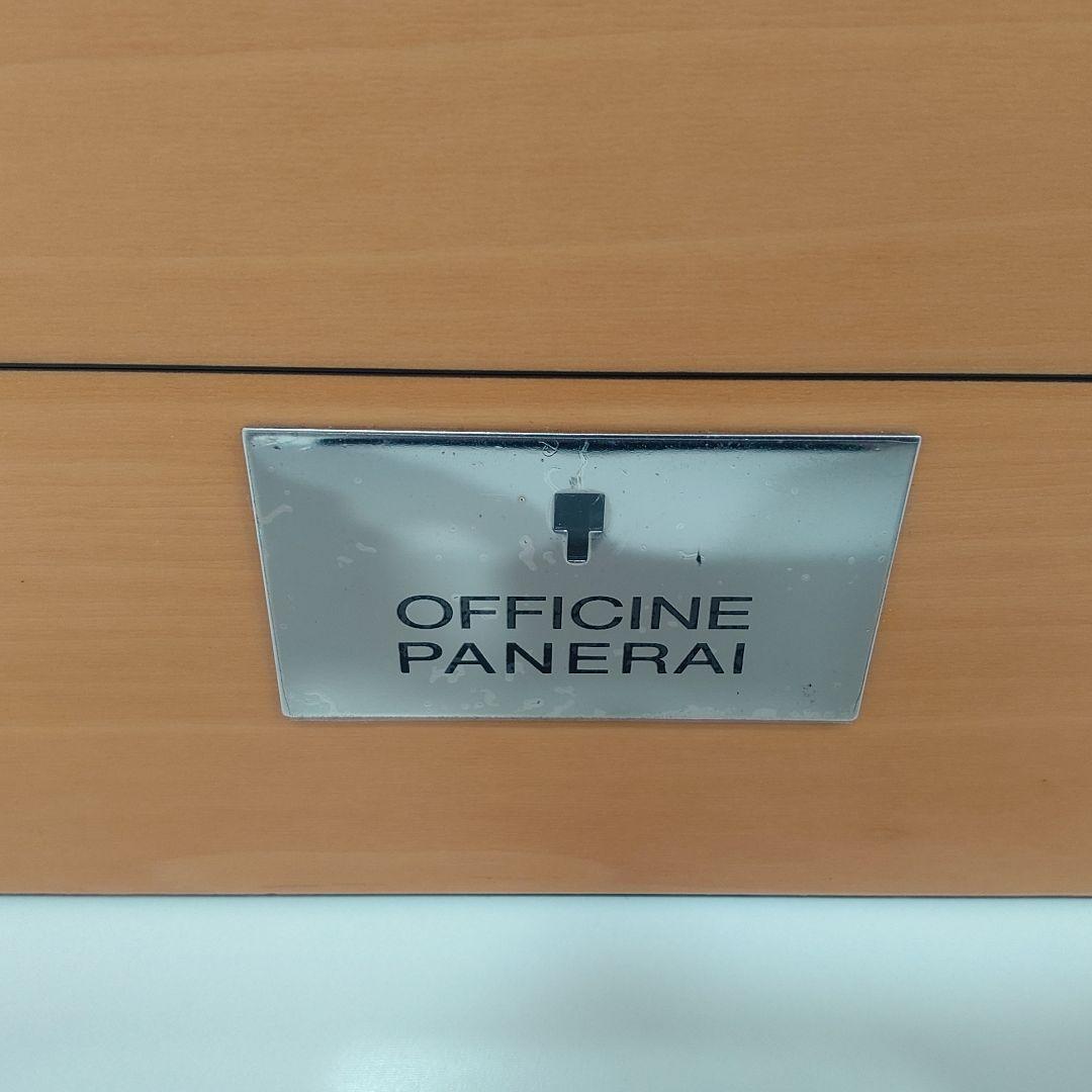 パネライ ウォッチボックス ウォッチケース 時計ケース 空箱 木箱 冊子 鍵付き