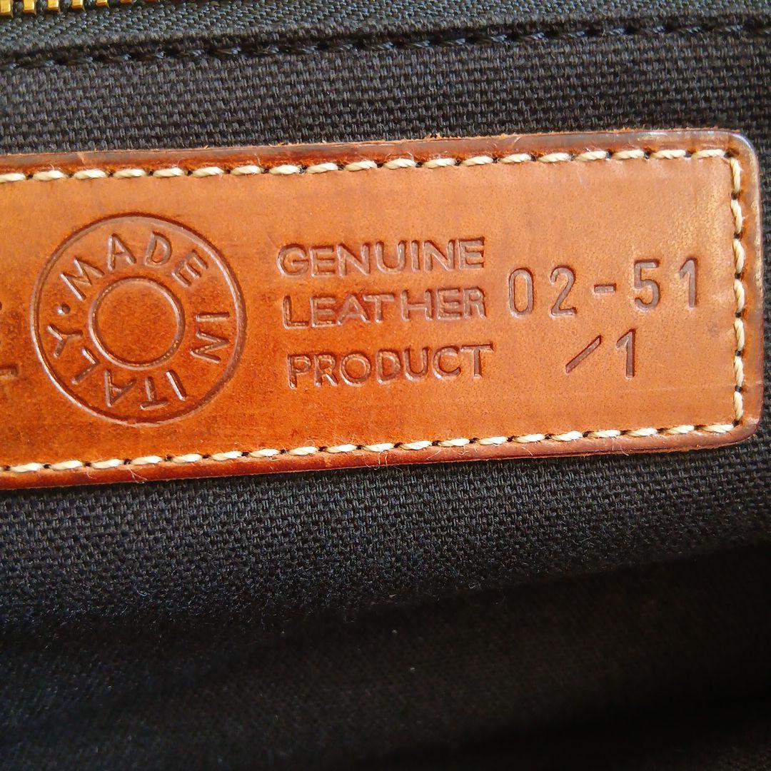 Felisi フェリージ イタリア製 ネイビー ナイロン レザー トートバッグ