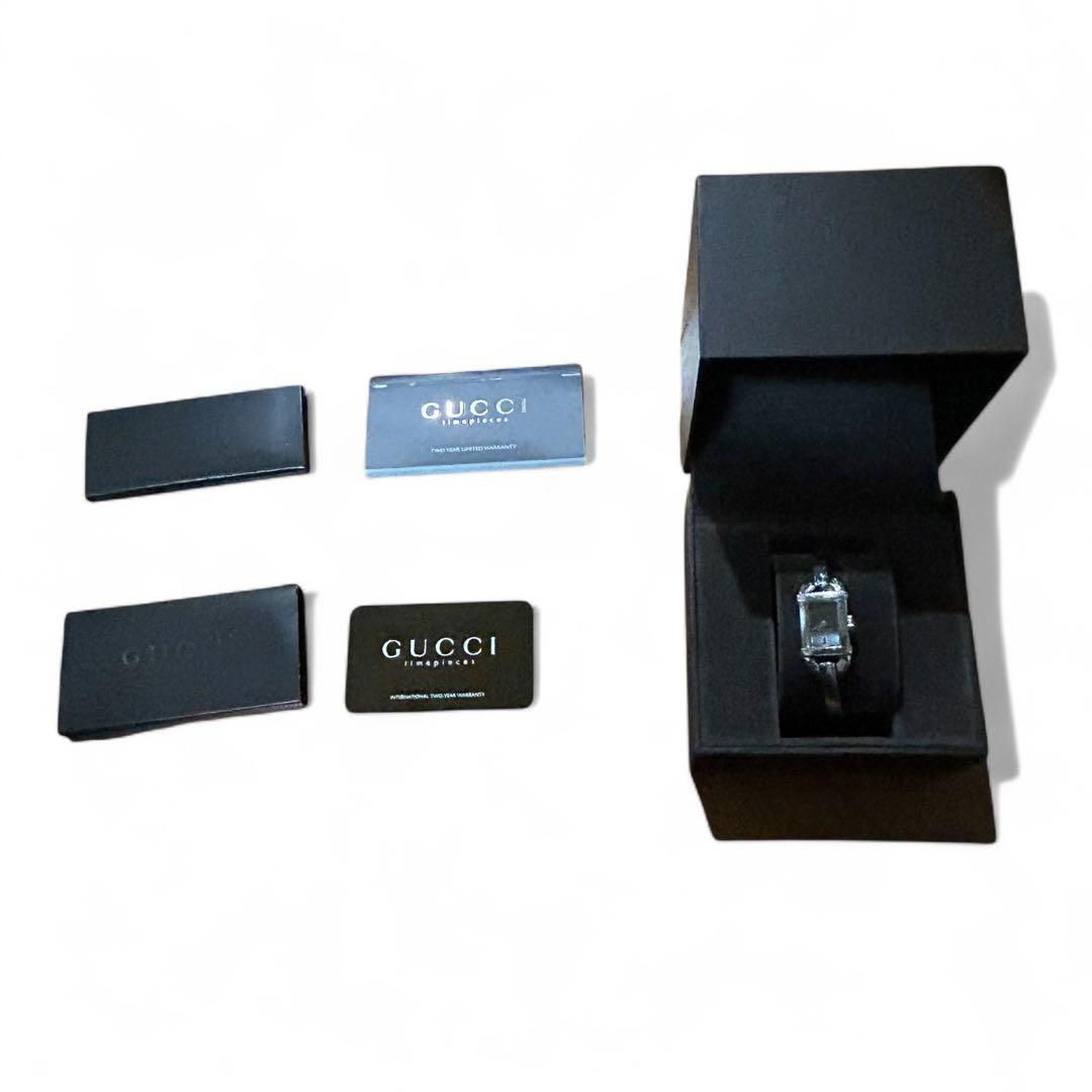 GUCCI グッチ 6800L レディース腕時計 バングル 可動品 箱・保証書付