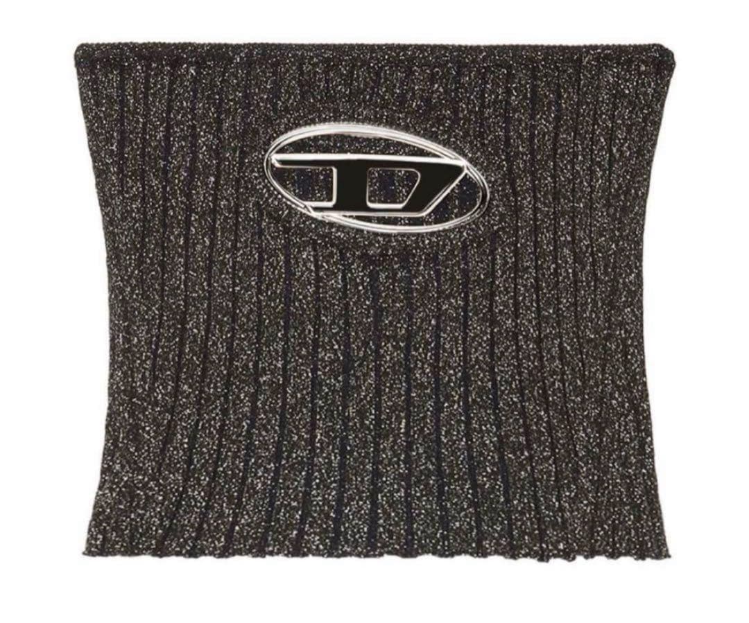 DIESEL グリッターチューブトップ　M