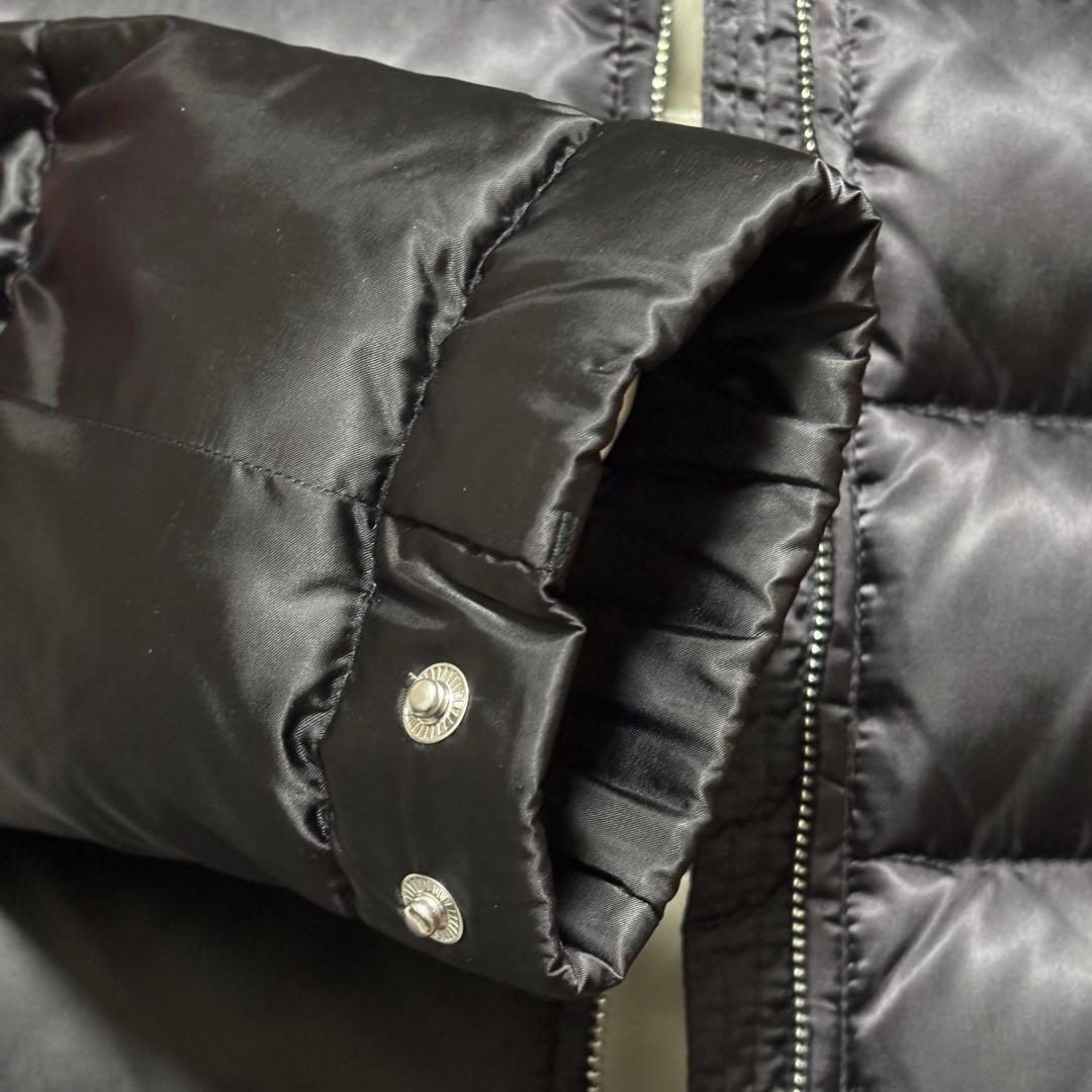 PRADA プラダ ブラックファー ダウンジャケット 40 レディース 正規品