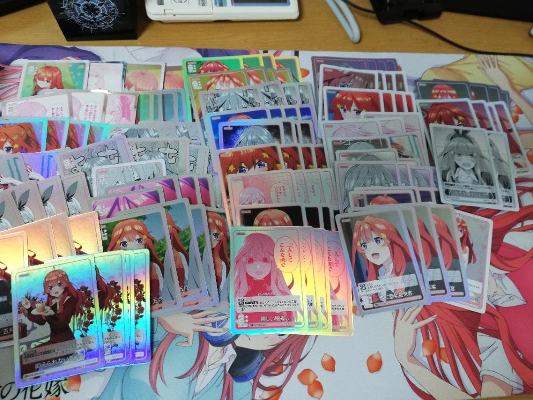 ラ*ー様 フルフォイルデッキ5つ＋調整用フォイルセット　ごとかの　五等分の花嫁カ