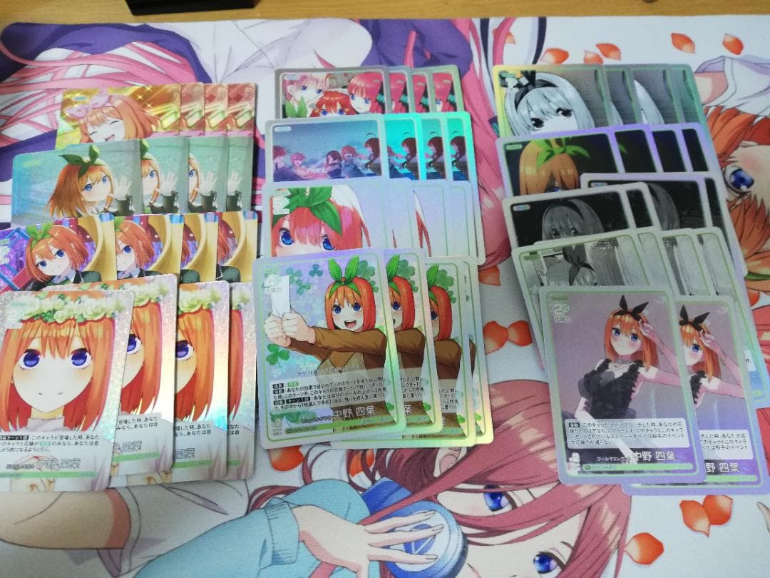 ラ*ー様 フルフォイルデッキ5つ＋調整用フォイルセット　ごとかの　五等分の花嫁カ