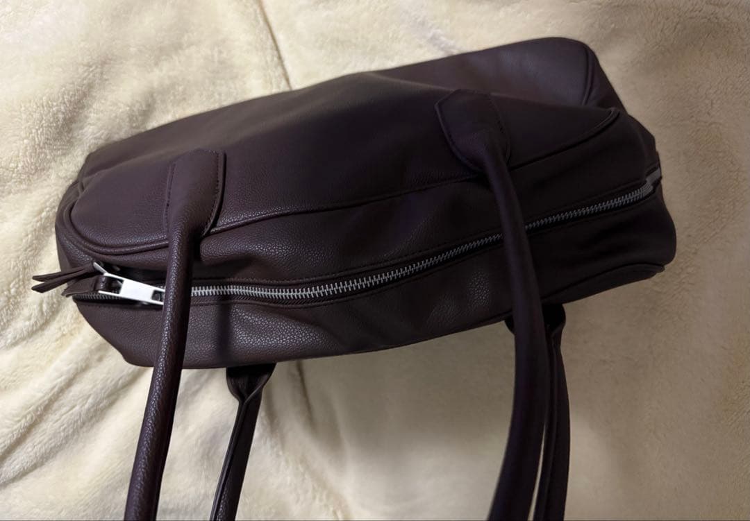 JEANASIS 【eL】Large Boston Bag ブラウン