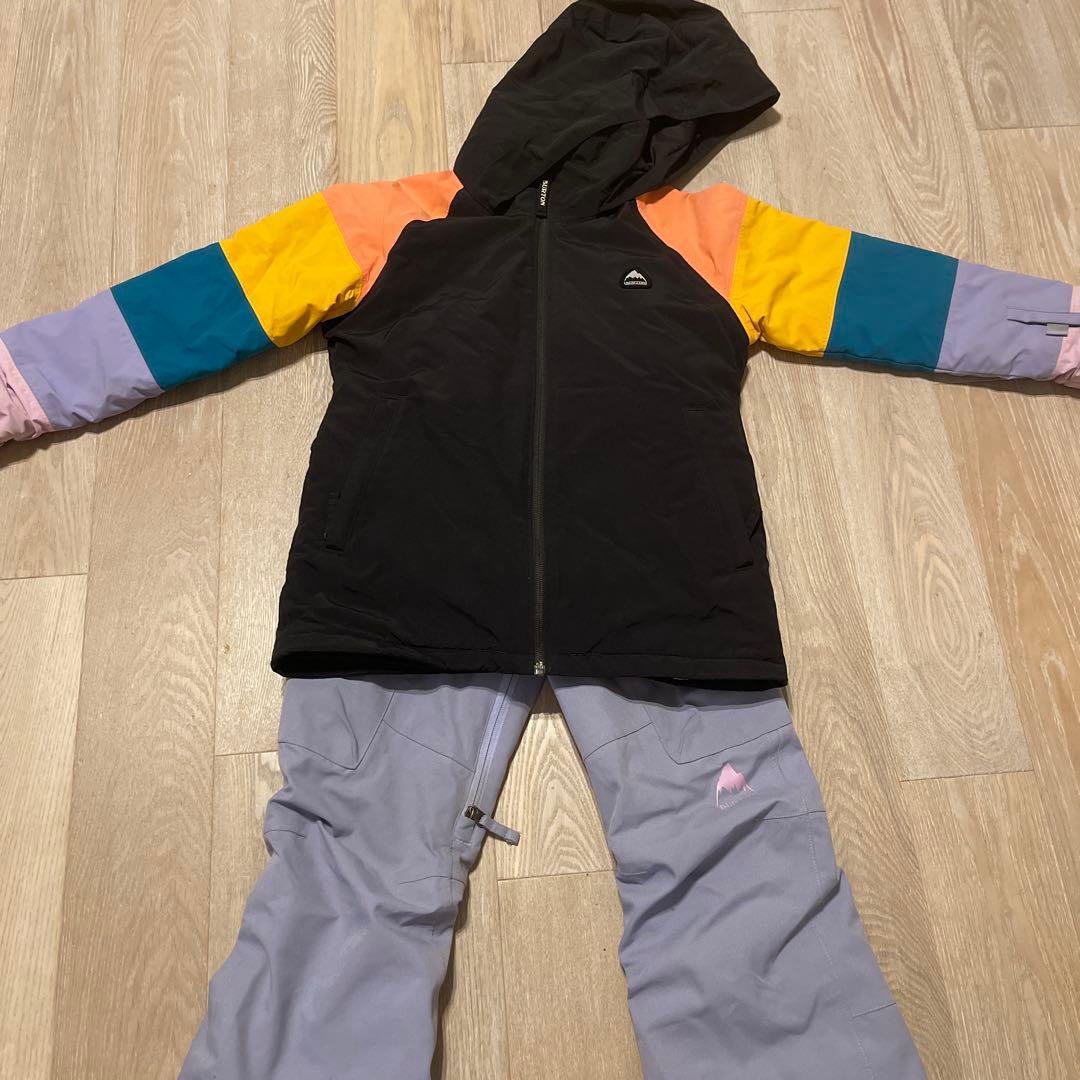 BURTON 子ども用スノーボードウェアセット