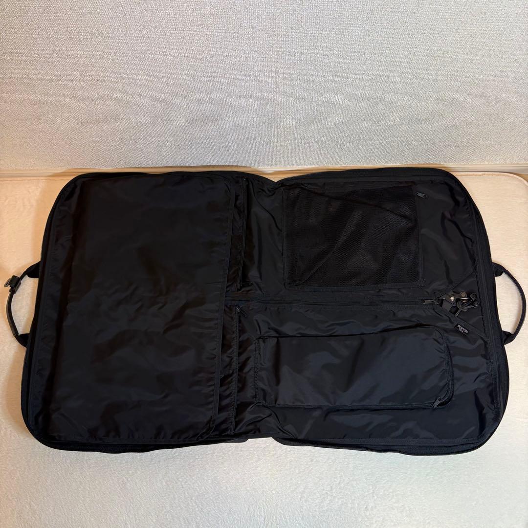 希少 ポーター 吉田カバン ガーメントバッグ ハンガー鍵付き ナイロン ブラック