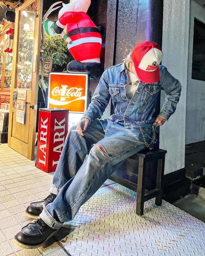 70's LEVI’S 66前期 501 刻印6 赤耳 シングルステッチ