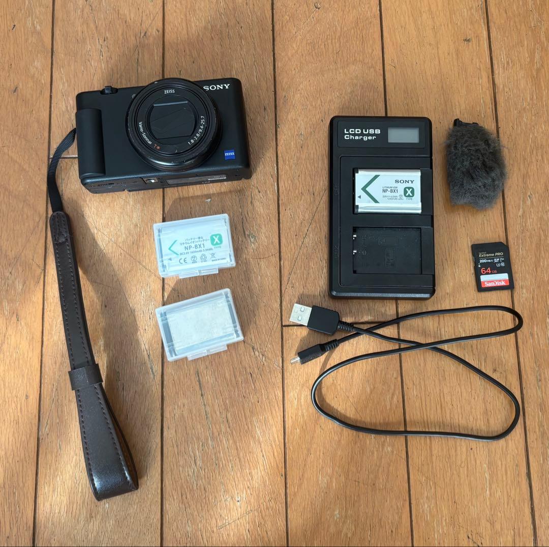 SONY ZV1 コンパクトデジタルカメラ 全セット