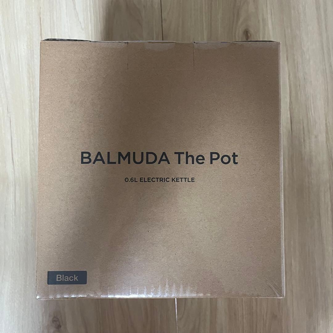 【新品未開封】BALMUDA The Pot KPT01JP-BK ブラック