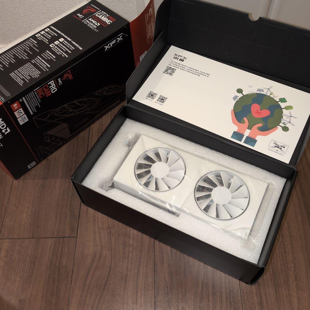 XFX Radeon RX 9060 XT 8GB ホワイト(保証書付き)