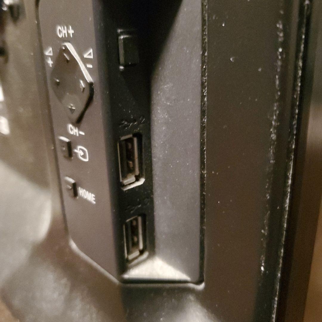 ジャンク品　BRAVIA 大画面液晶テレビ 本体55型