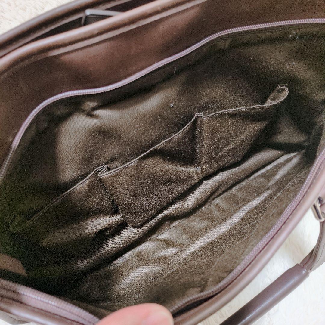 COACH コーチ ビジネスバック ブリーフケース レザー ブラウン 2WAY