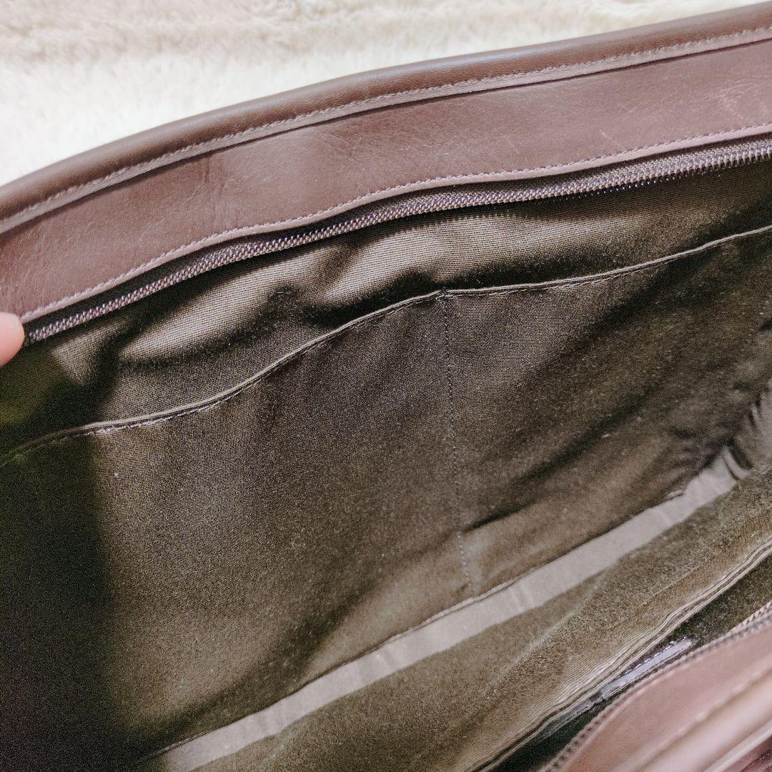 COACH コーチ ビジネスバック ブリーフケース レザー ブラウン 2WAY