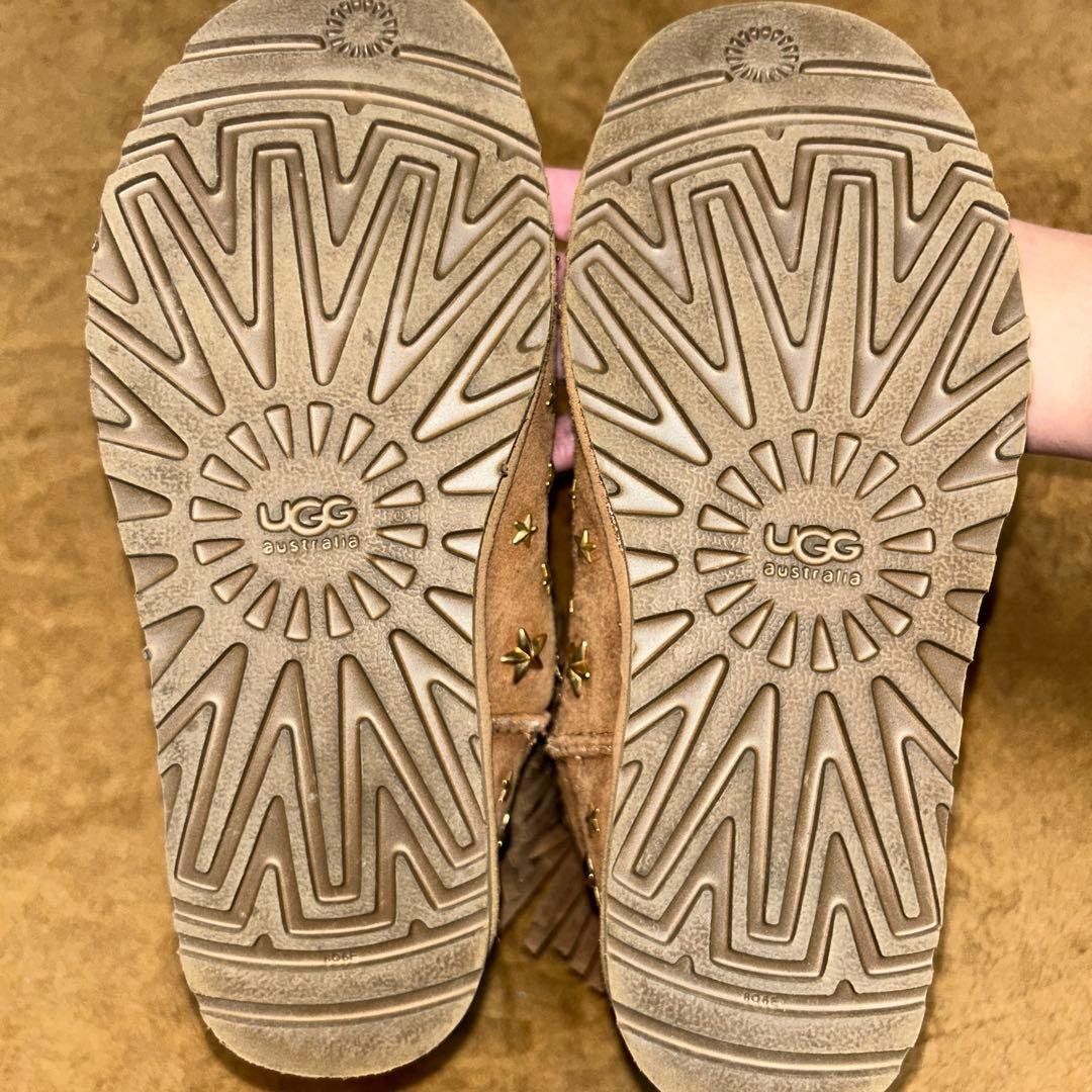 ジミーチュウ UGG JIMMY CHOO ムートンブーツ 24