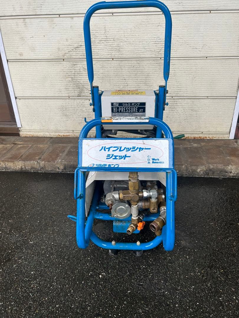 K1★ツルミポンプ　HPJ-140-1 高圧洗浄機
