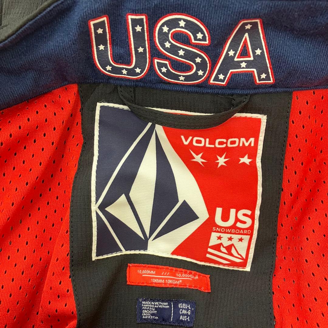 タグ付新品未使用 VOLCOM ボルコム スノボウェア 上下セット オリンピック