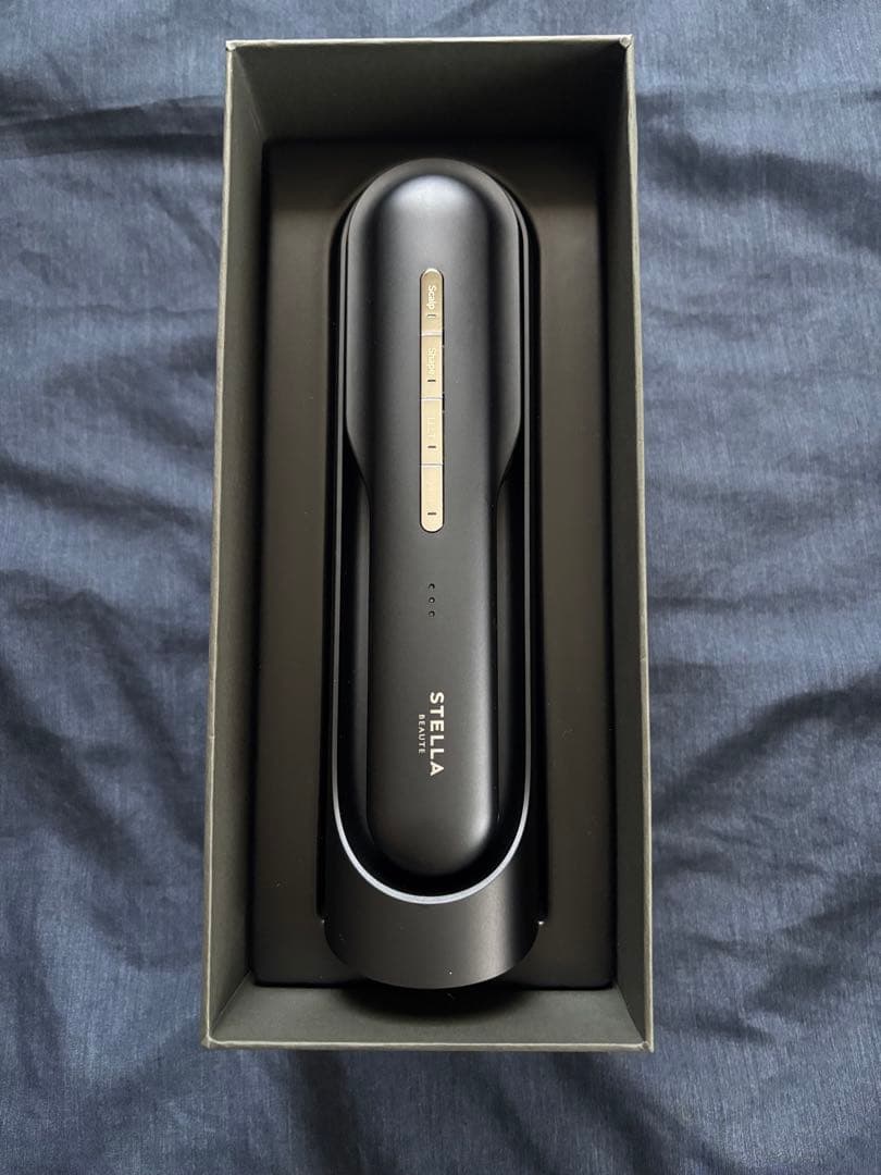 STELLA BEAUTE リフトブラシ　美顔器 ブラック 箱付き