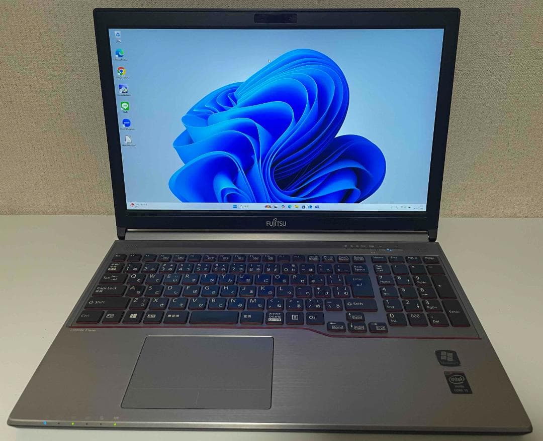 Win11 富士通LIFEBOOK E754/H メモリ8GB SSD256GB