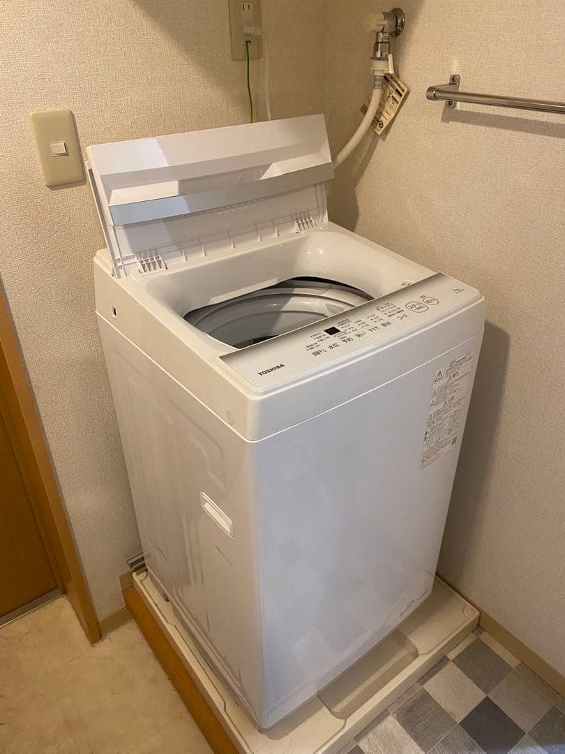 【送料込】TOSHIBA ダブルシャワー洗浄 洗濯機