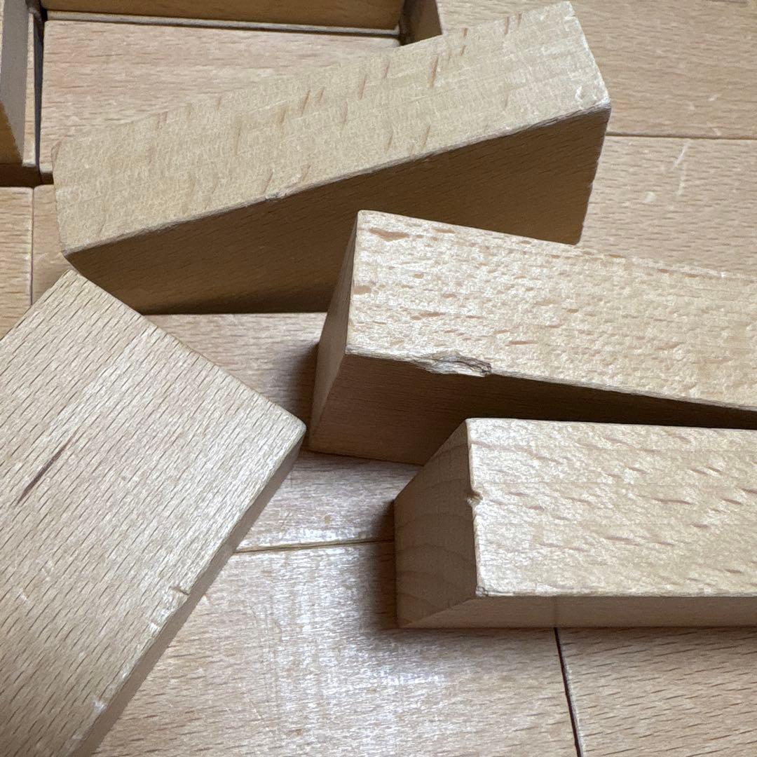 小さな大工さん 直方体 100個　40㎜基尺　収納箱つき　(1)