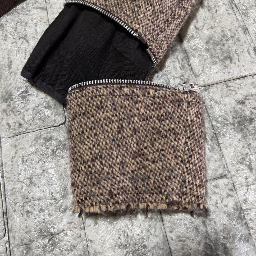 【りっつ】MARNI マルニ　ツイードジャケット　リボン　イタリア製