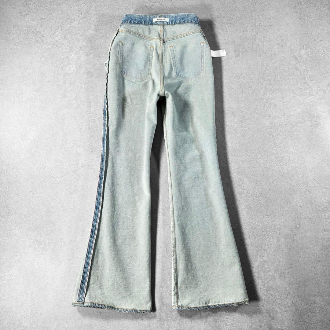 美品 MOUSSY MVS FLARE 24 ハイウエスト 日本製 マウジー