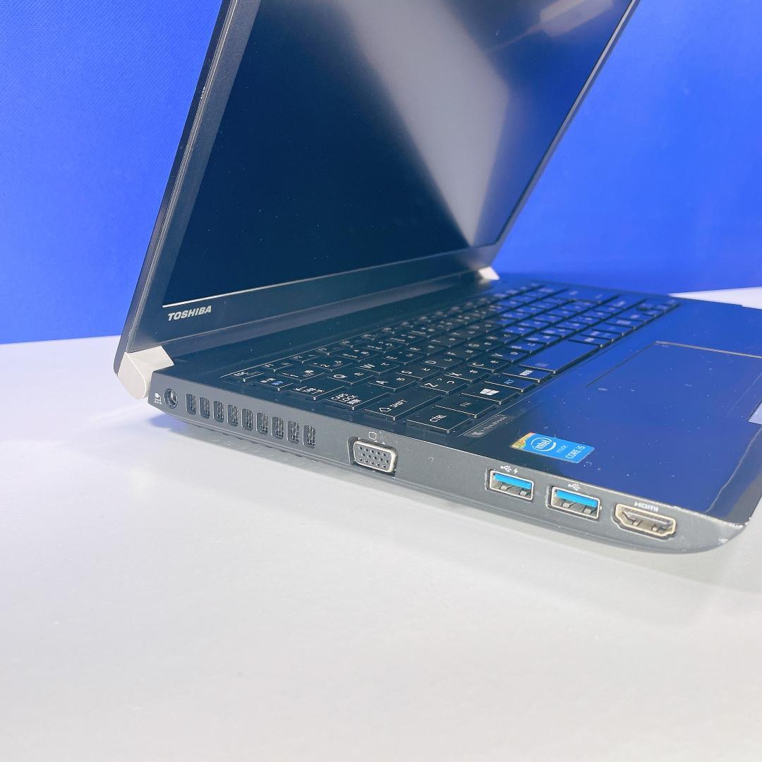 即利用OK！Windows11✨快適SSD✨東芝黒 小型ノートパソコン軽量DVD