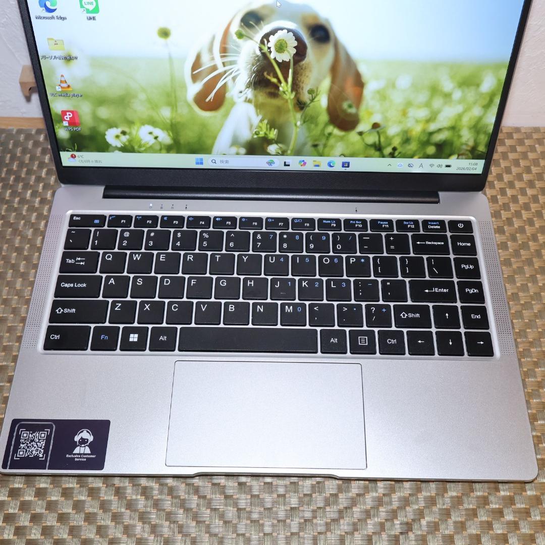 ほぼ新品！Win11公式対応！高年式2025！メモリ8/高速SSD/無線/カメラ