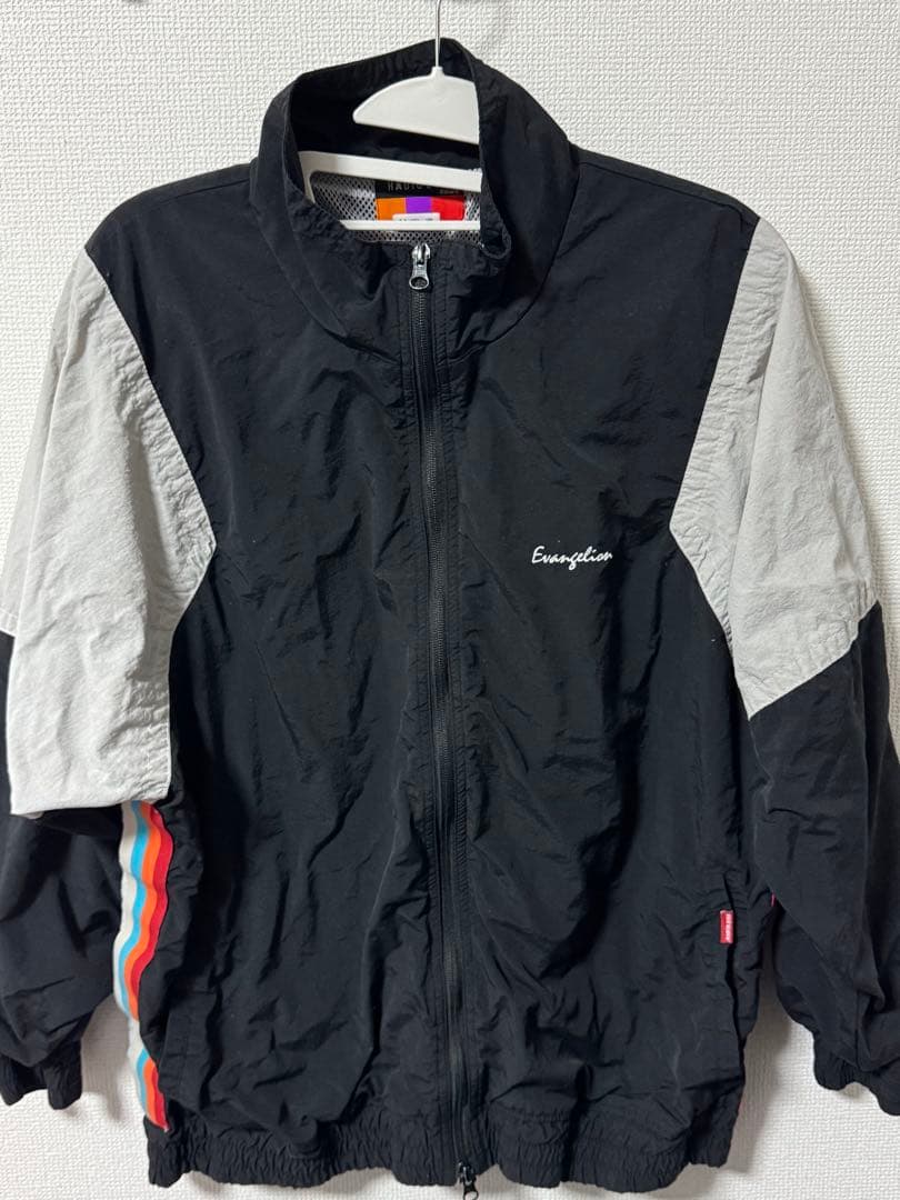 Evangelion NYLON JACKET RADIO EVA 古着 エヴァ